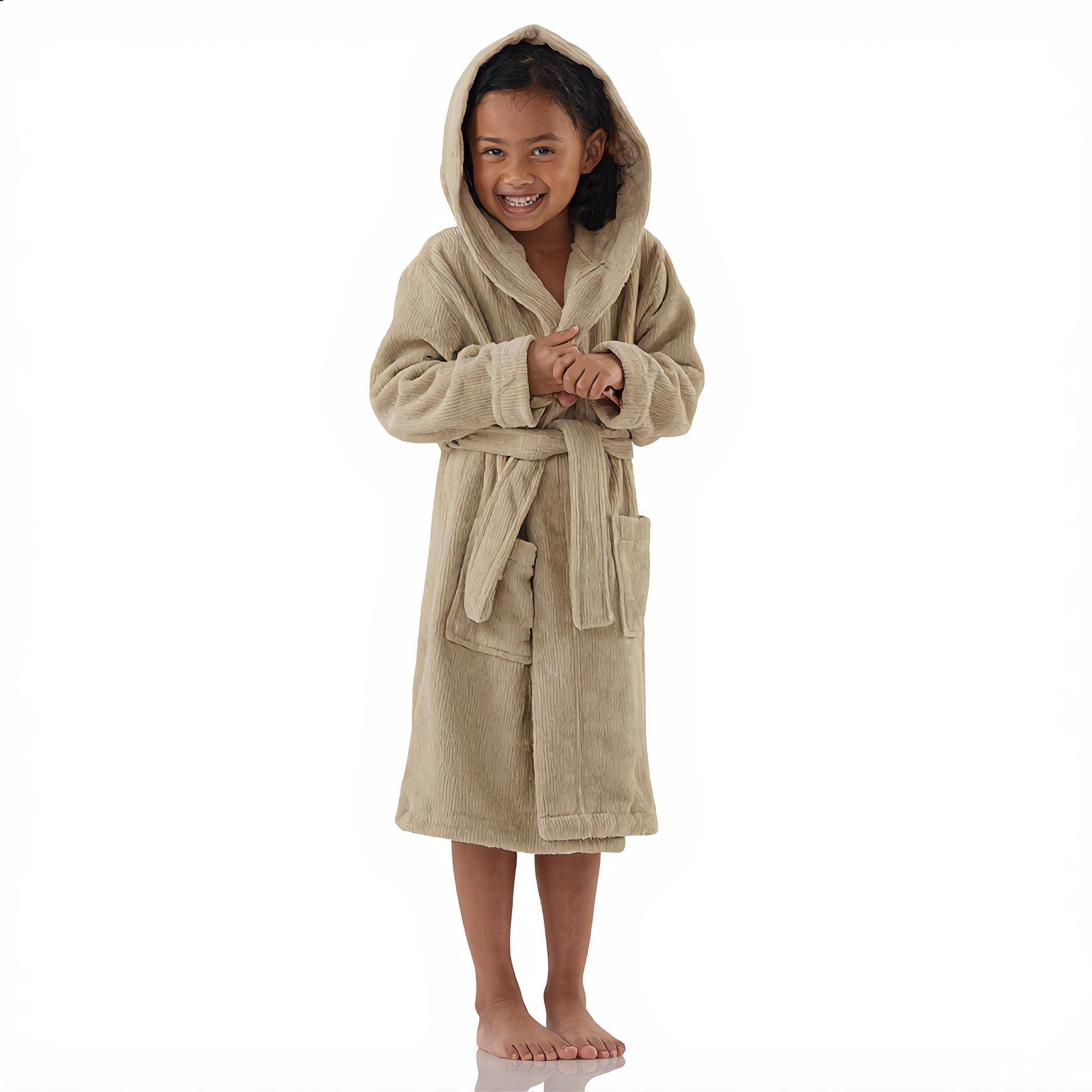 Ribbed Velvet Robe